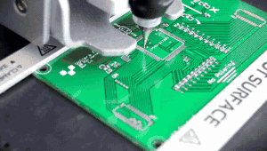 Automated probe inspection on populated PCB